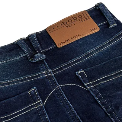 Boboli Pantaloni denim per ragazzo BCI 517216 blu scuro