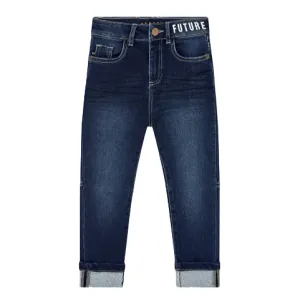 Boboli Pantaloni denim per ragazzo BCI 517216 blu scuro