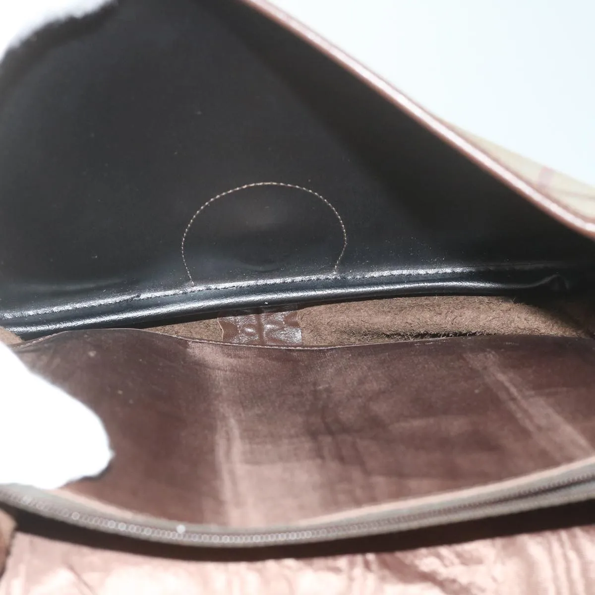 BURBERRYSs Nova Check Shoulder Bag Canvas Brown  th4326