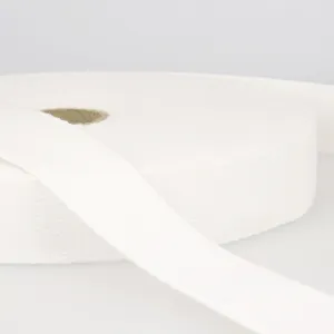 Cotton Webbing 40mm White