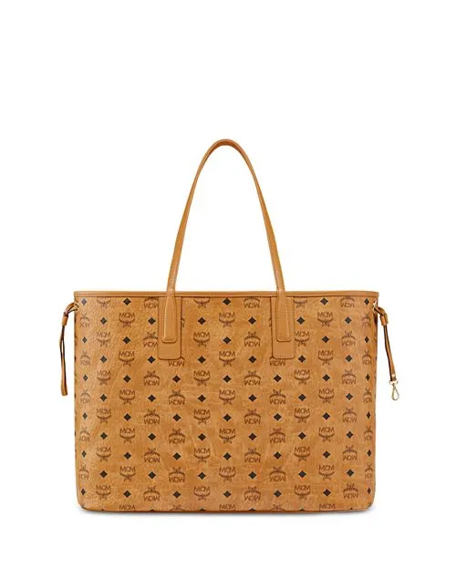 Liz MCM Large Reversible Tote Bag, Yellow