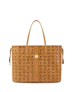 Liz MCM Large Reversible Tote Bag, Yellow