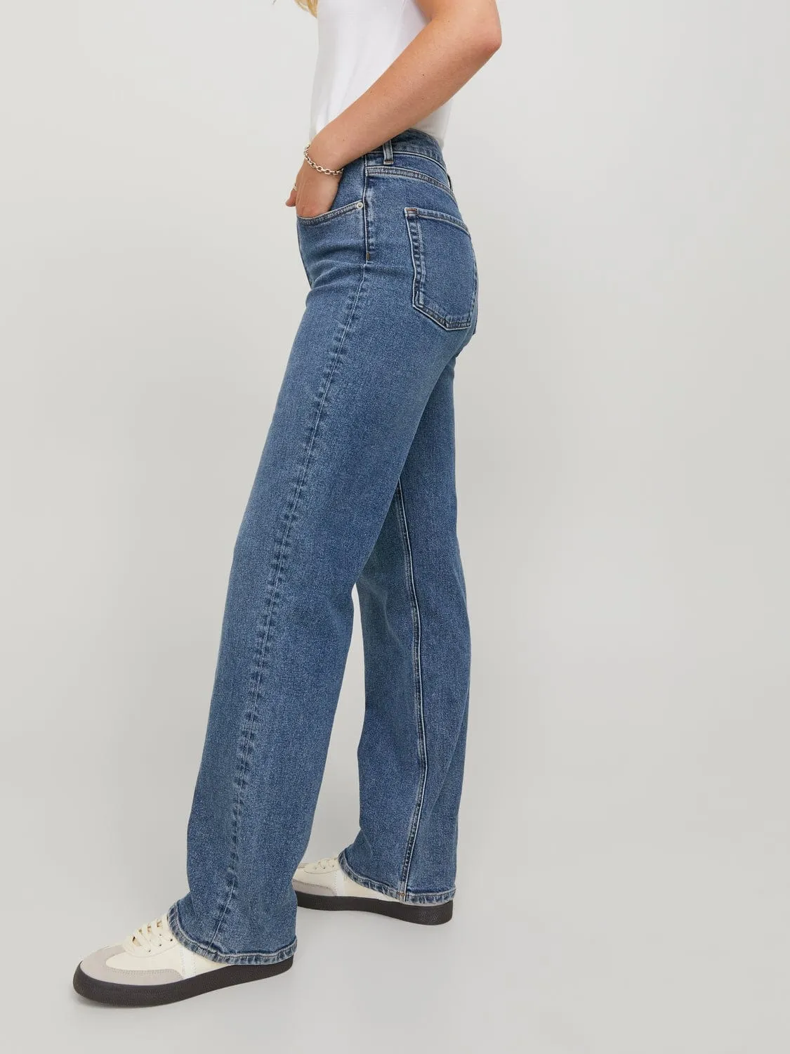 Loose Denim Jeans - Denim Blue Seville - JJXX