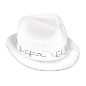New Year's Eve Chairman White Hat (25 per Case)