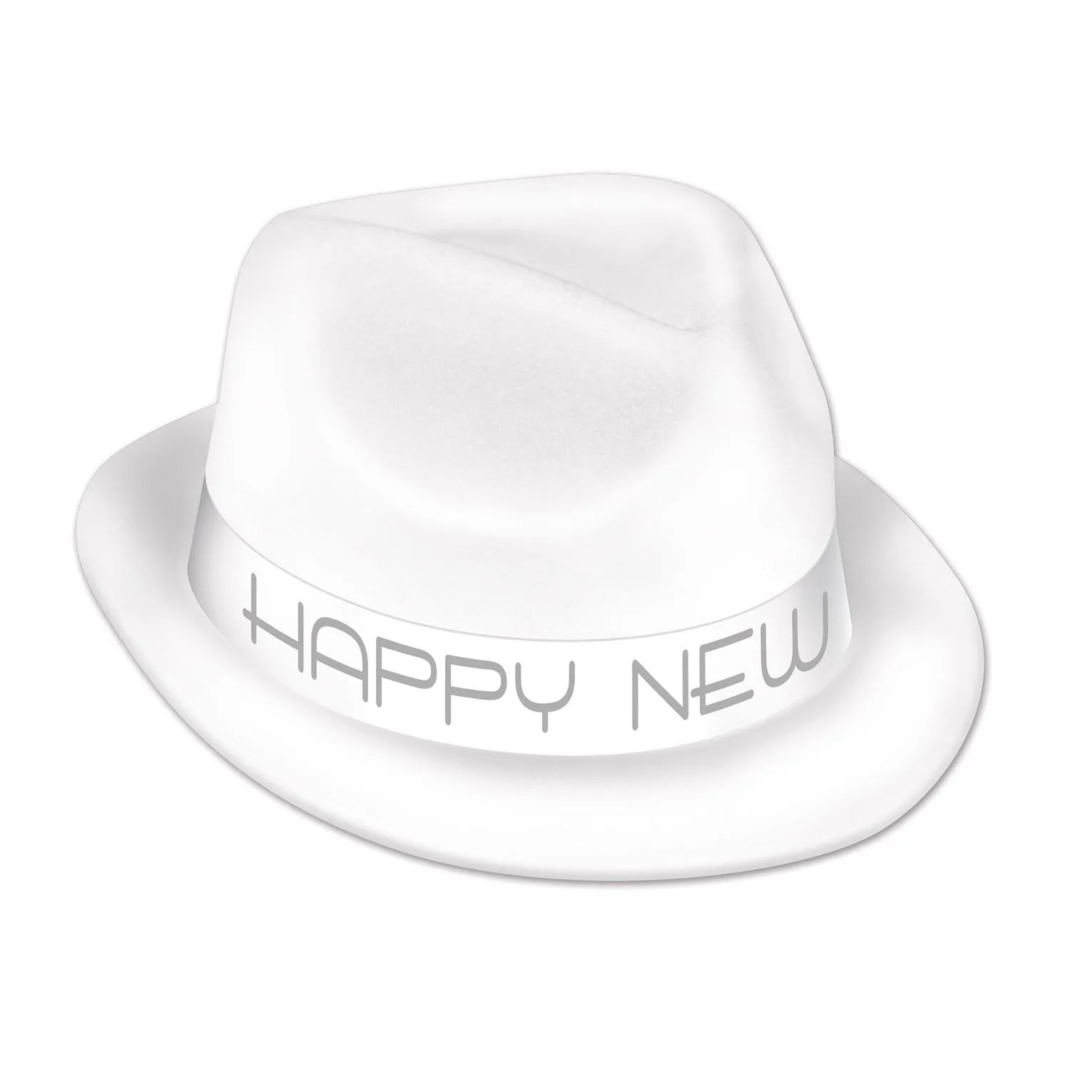 New Year's Eve Chairman White Hat (25 per Case)