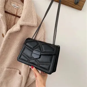 Rivet Chain Small Crossbody Bag for Women