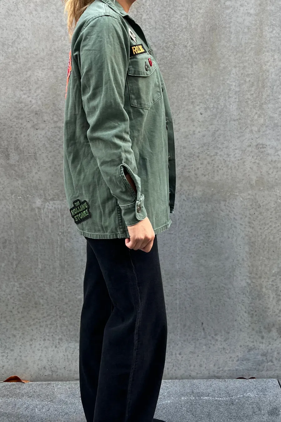 Rolling Stones Army Jacket Army Fade