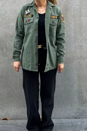 Rolling Stones Army Jacket Army Fade