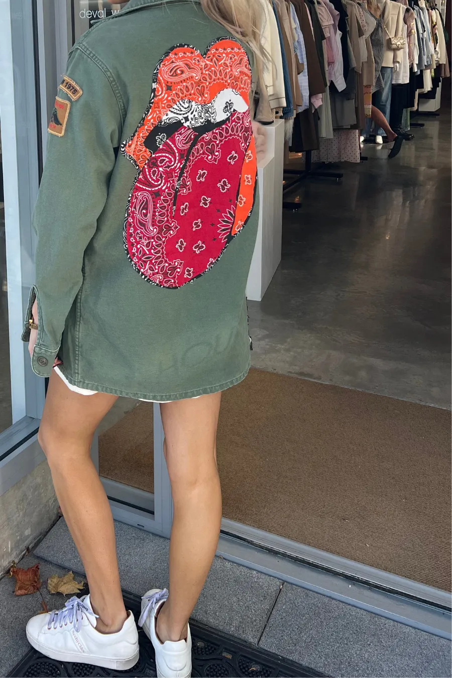 Rolling Stones Army Jacket Army Fade