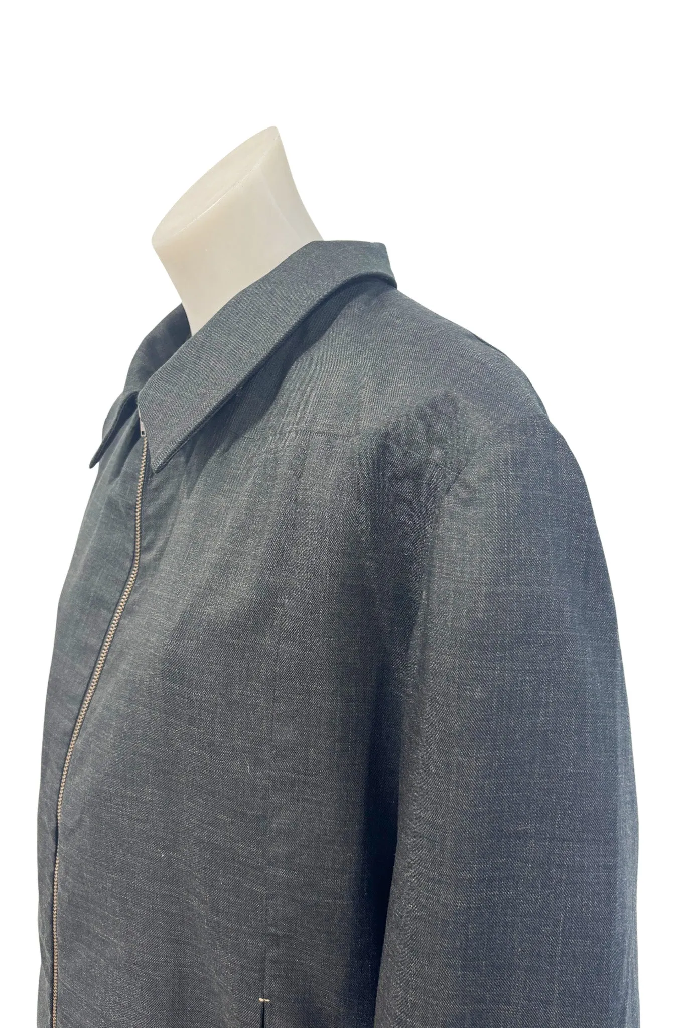 WORLD NZ made wool   silk blend jacket, L