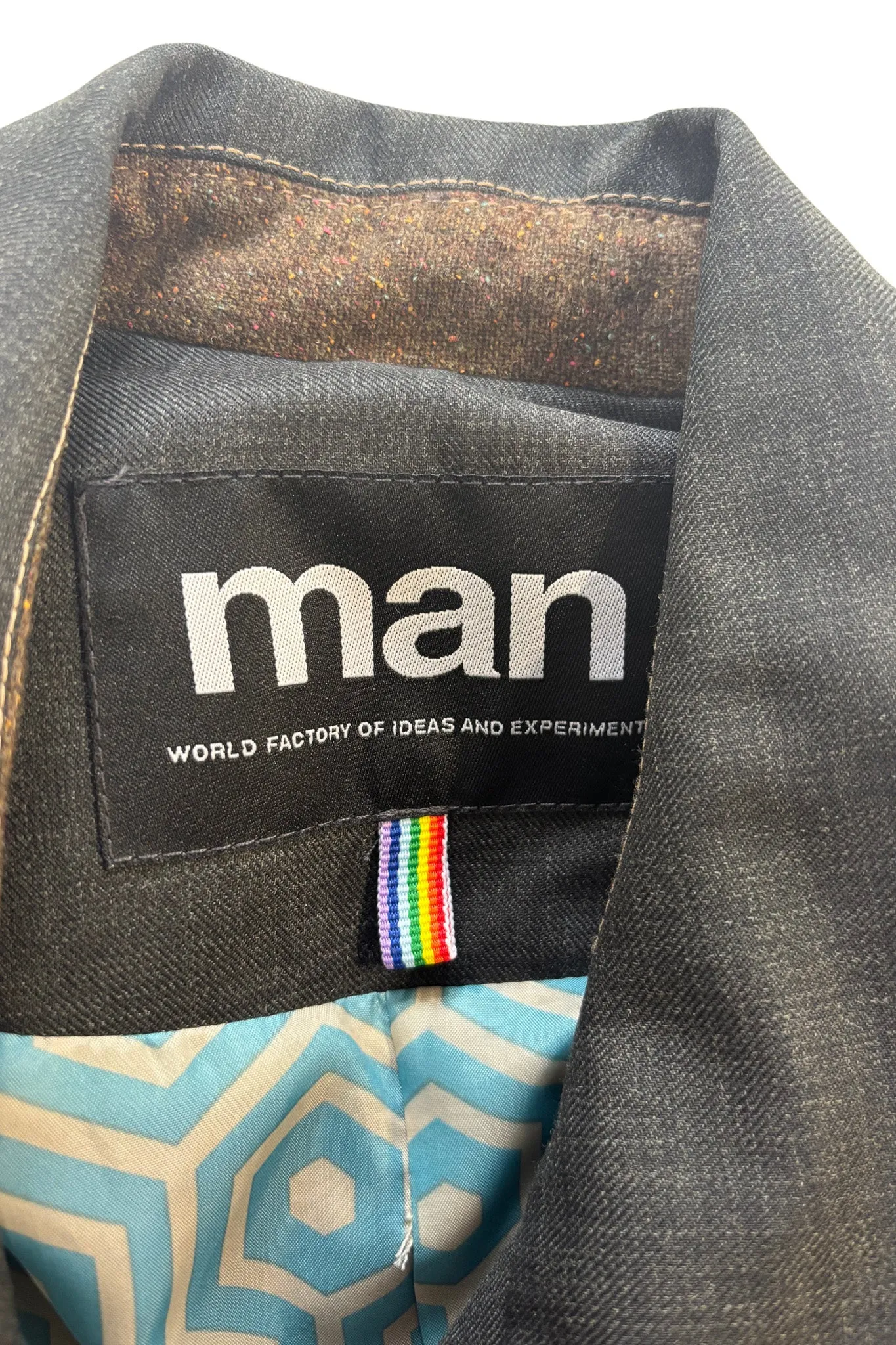 WORLD NZ made wool   silk blend jacket, L