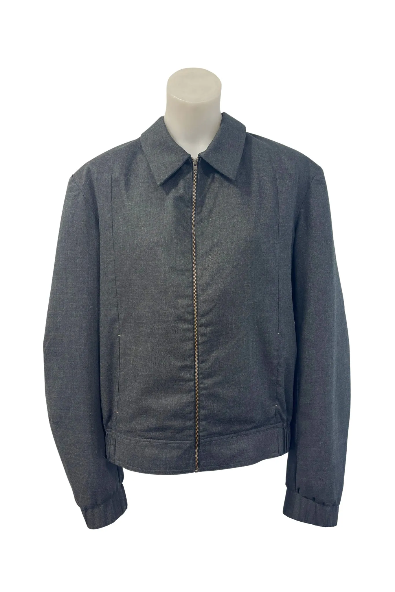 WORLD NZ made wool   silk blend jacket, L
